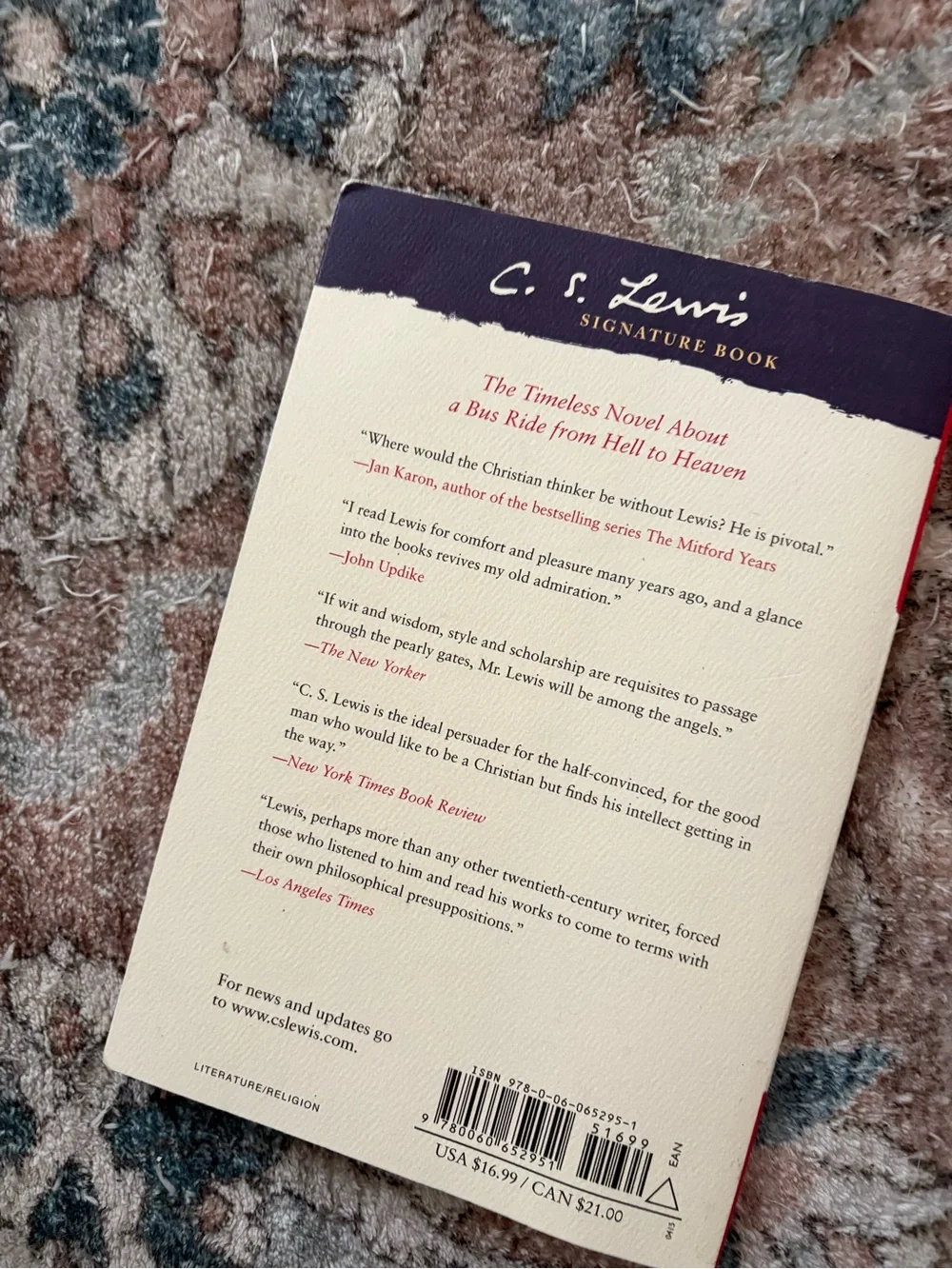 The Screwtape Letters and the Great Divorce by CS Lewis Book Bundle